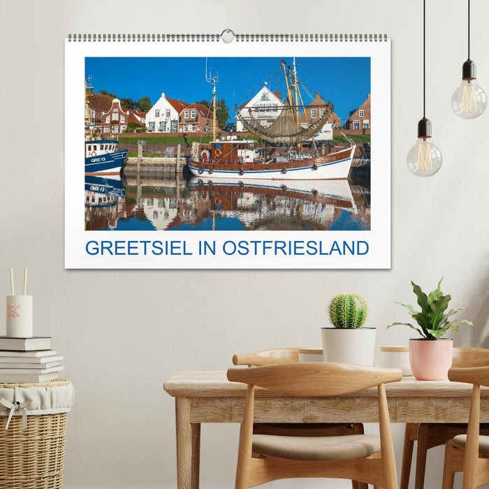 Greetsiel in Ostfriesland (CALVENDO Wandkalender 2025)