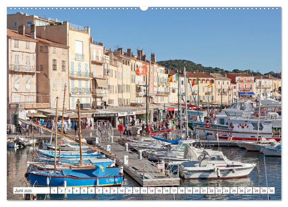 Côte d’Azur - Sehnsuchtsort am Mittelmeer (CALVENDO Wandkalender 2025)