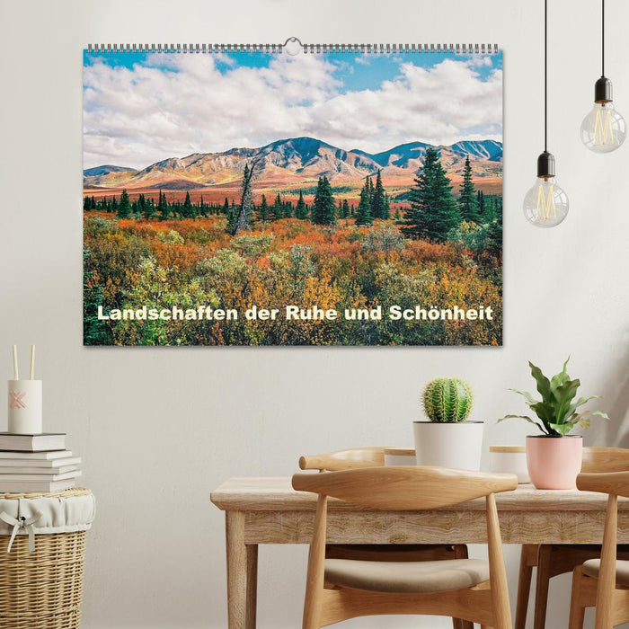 Landschaften der Ruhe und Schönheit (CALVENDO Wandkalender 2025)