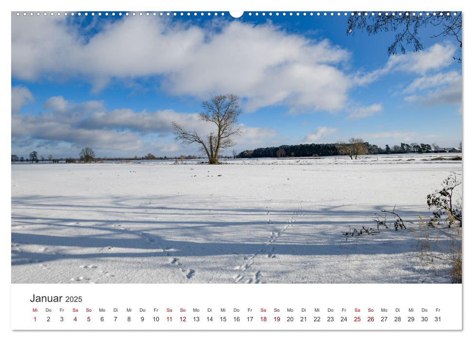 Landschaften der Ruhe und Schönheit (CALVENDO Wandkalender 2025)