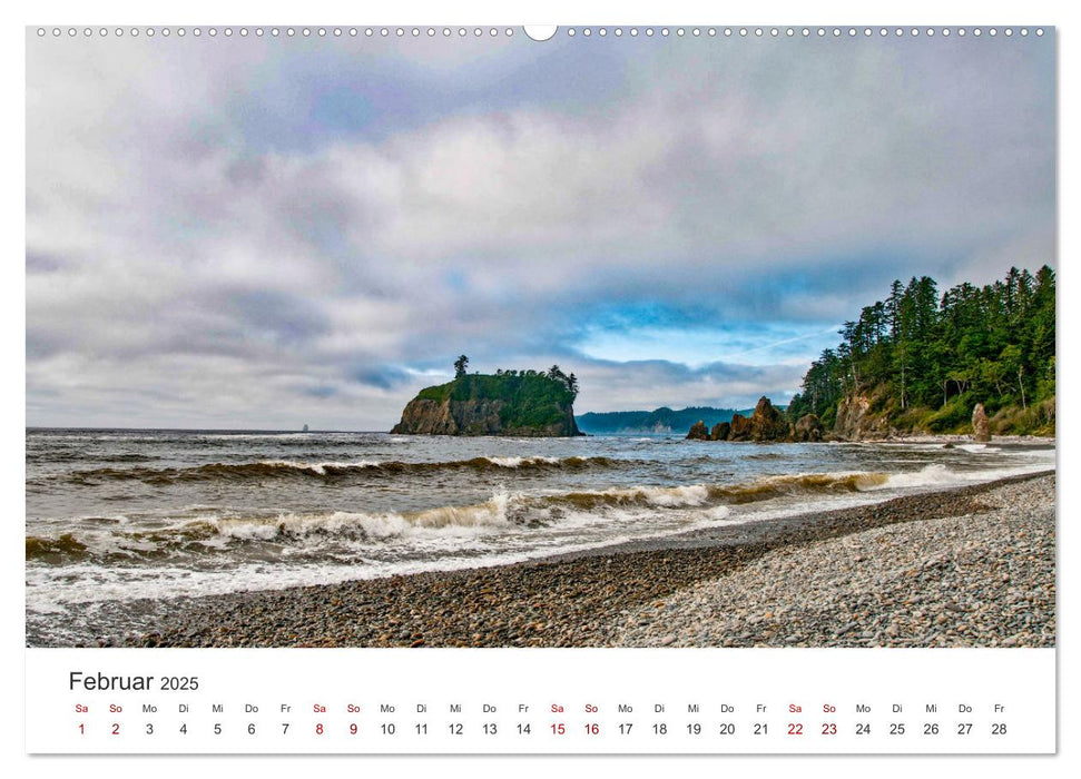 Landschaften der Ruhe und Schönheit (CALVENDO Wandkalender 2025)