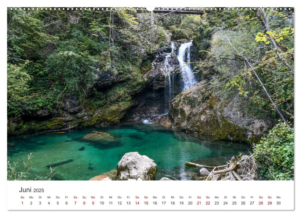 Landschaften der Ruhe und Schönheit (CALVENDO Wandkalender 2025)