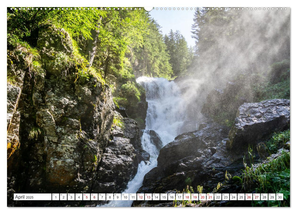 Das wunderbare Ramsau am Fuße des Dachsteins (CALVENDO Premium Wandkalender 2025)