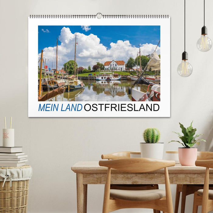 Mein Land, Ostfriesland (CALVENDO Wandkalender 2025)