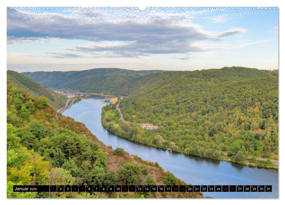 Sommergrüne Mosel (CALVENDO Premium Wandkalender 2025)