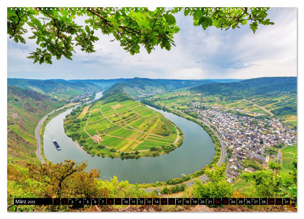 Sommergrüne Mosel (CALVENDO Premium Wandkalender 2025)