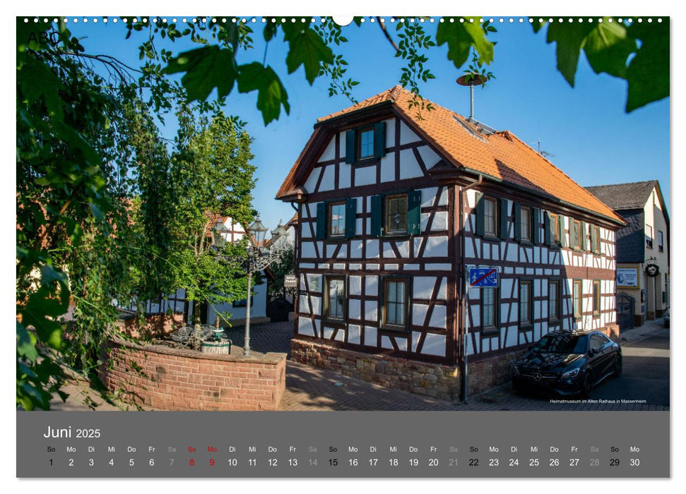 In und um BAD VILBEL (CALVENDO Premium Wandkalender 2025)