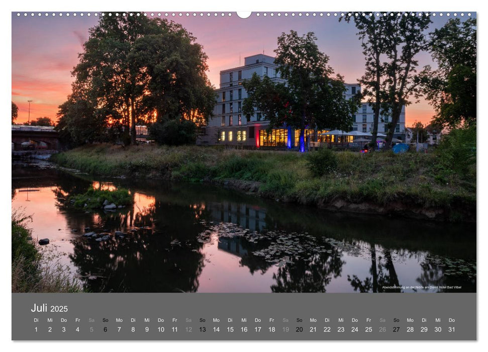 In und um BAD VILBEL (CALVENDO Premium Wandkalender 2025)