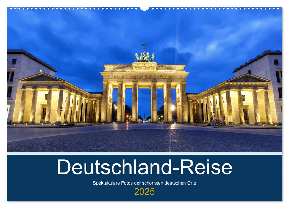 Deutschland-Reise (CALVENDO Wandkalender 2025)