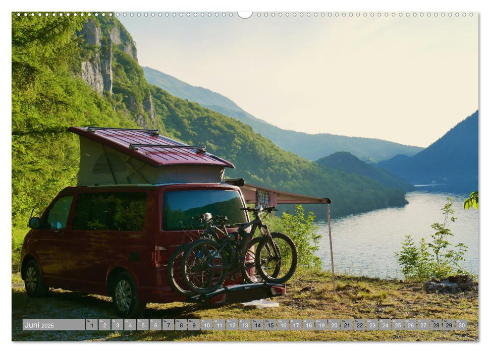 Vanlife; Camping - Freiheit - Reisen (CALVENDO Premium Wandkalender 2025)