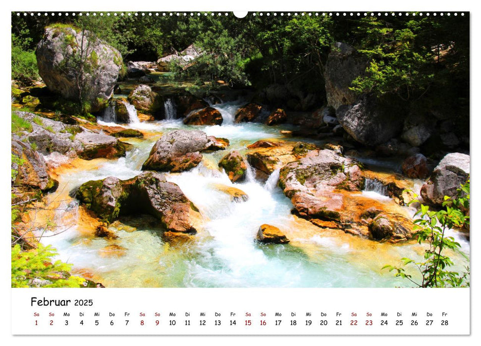 Slowenien - Triglav Nationalpark (CALVENDO Premium Wandkalender 2025)