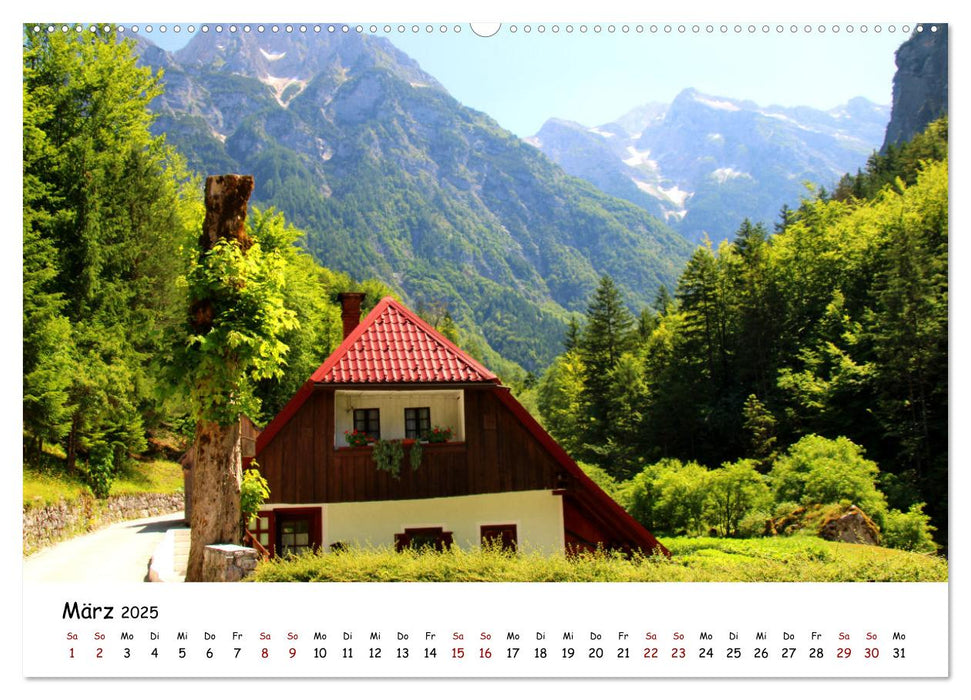 Slowenien - Triglav Nationalpark (CALVENDO Premium Wandkalender 2025)