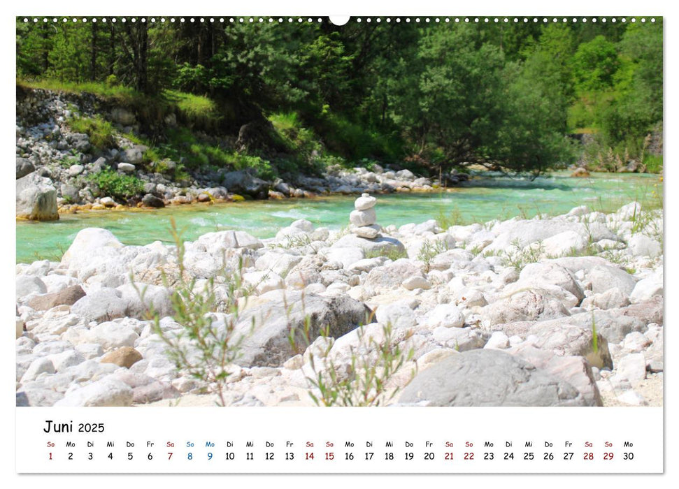 Slowenien - Triglav Nationalpark (CALVENDO Premium Wandkalender 2025)