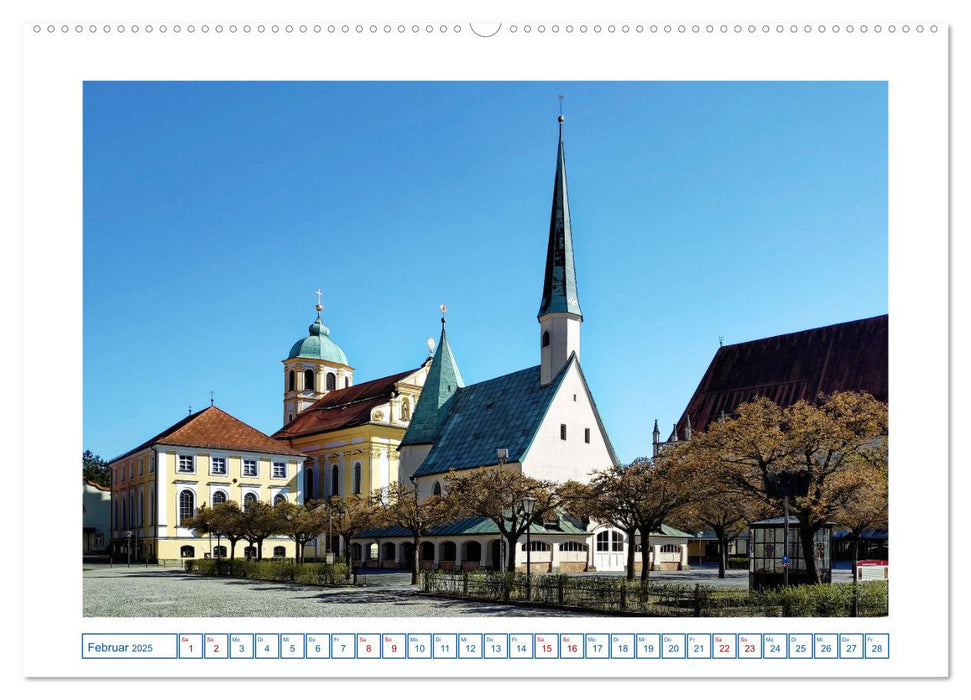 Inn-Salzach-Region - Kultur und Natur (CALVENDO Premium Wandkalender 2025)