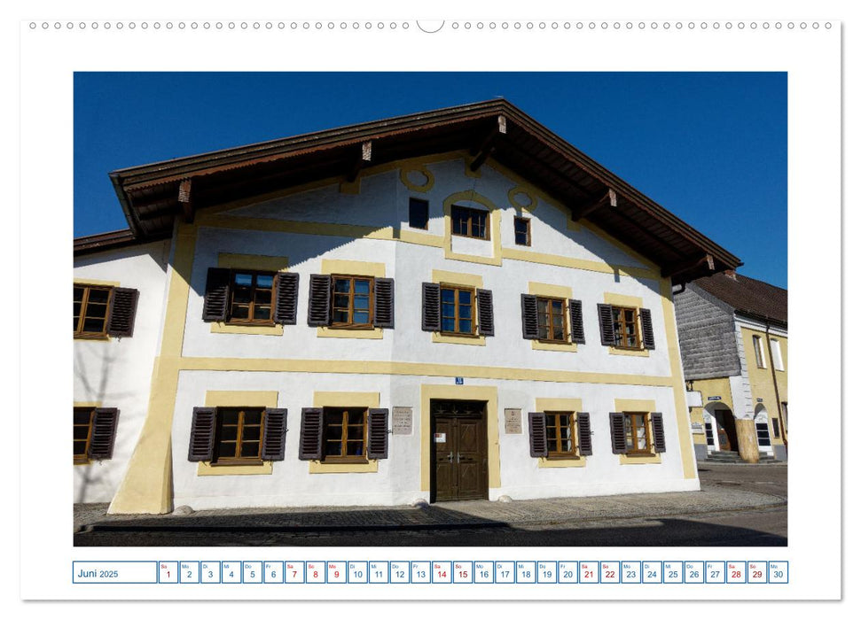 Inn-Salzach-Region - Kultur und Natur (CALVENDO Premium Wandkalender 2025)