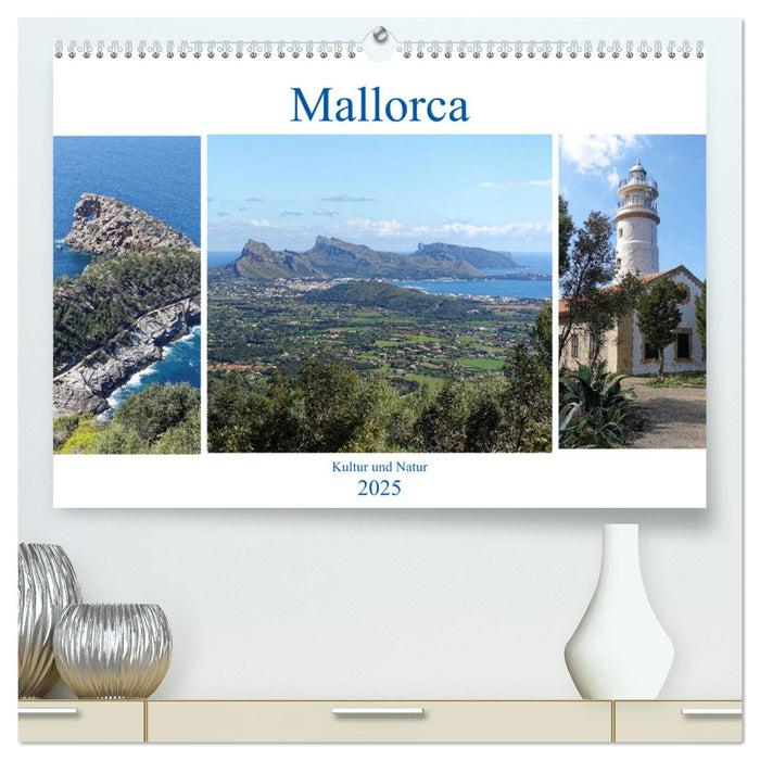 Mallorca - Kultur und Natur (CALVENDO Premium Wandkalender 2025)