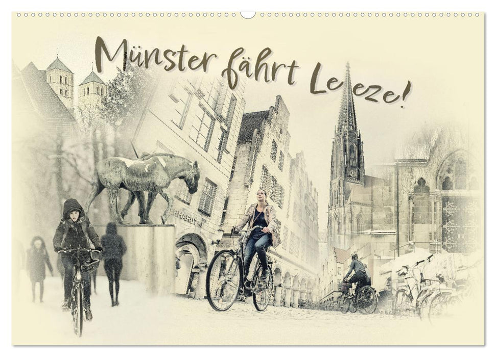 Münster fährt Leeze! (CALVENDO Wandkalender 2025)