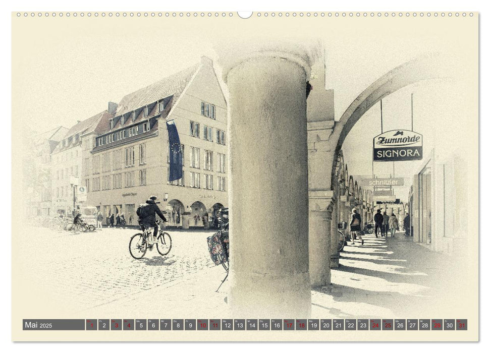 Münster fährt Leeze! (CALVENDO Wandkalender 2025)