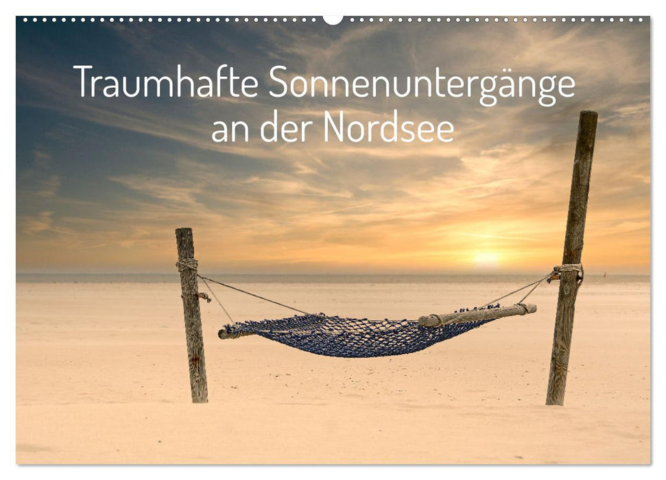 Traumhafte Sonnenuntergänge an der Nordsee (CALVENDO Wandkalender 2025)