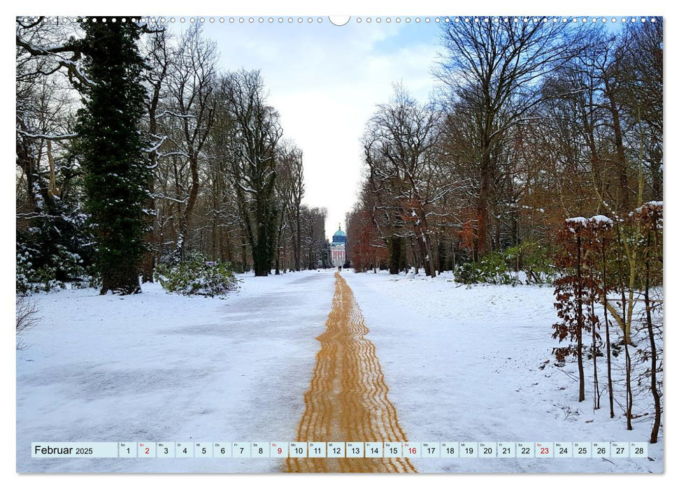 Im Park von Sanssouci - Spaziergang durch die Jahreszeiten (CALVENDO Wandkalender 2025)