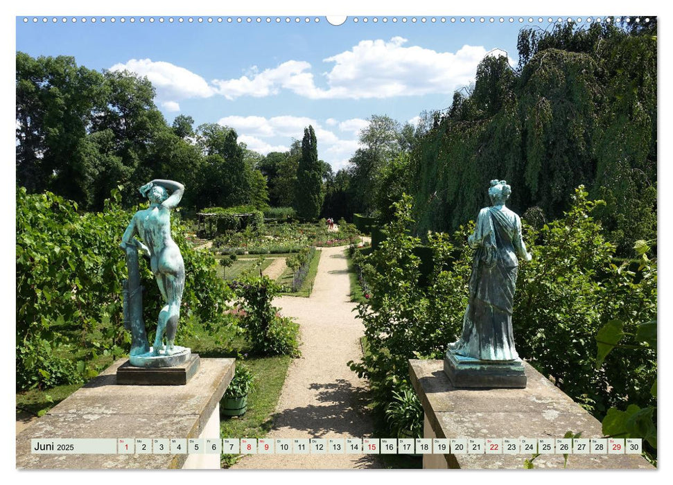 Im Park von Sanssouci - Spaziergang durch die Jahreszeiten (CALVENDO Wandkalender 2025)