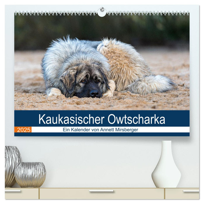 Kaukasischer Owtscharka (CALVENDO Premium Wandkalender 2025)