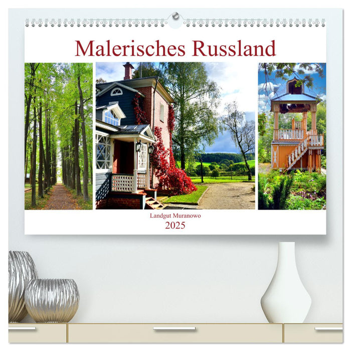 Malerisches Russland - Landgut Muranowo (CALVENDO Premium Wandkalender 2025)