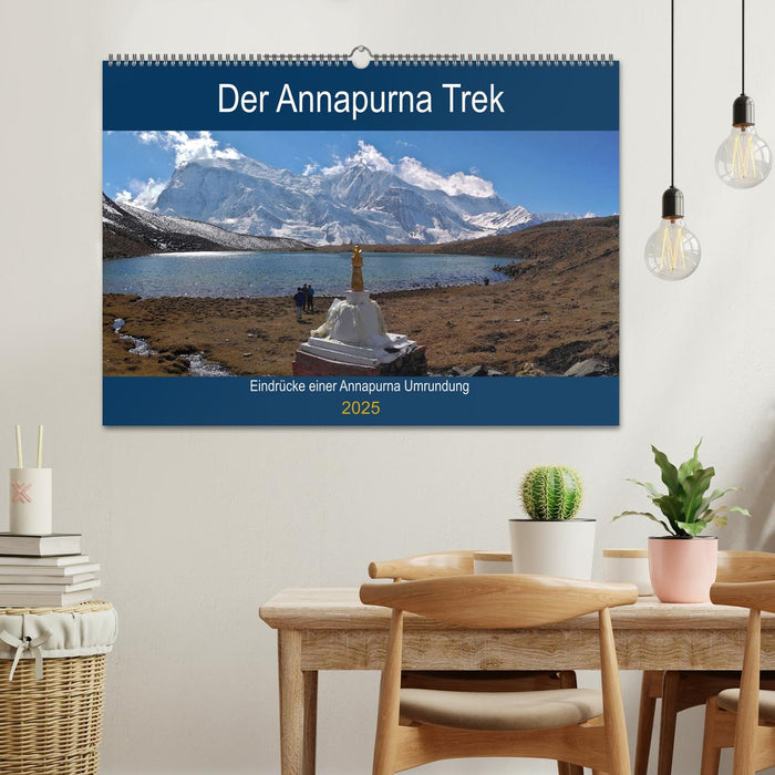 Der Annapurna Trek (CALVENDO Wandkalender 2025)