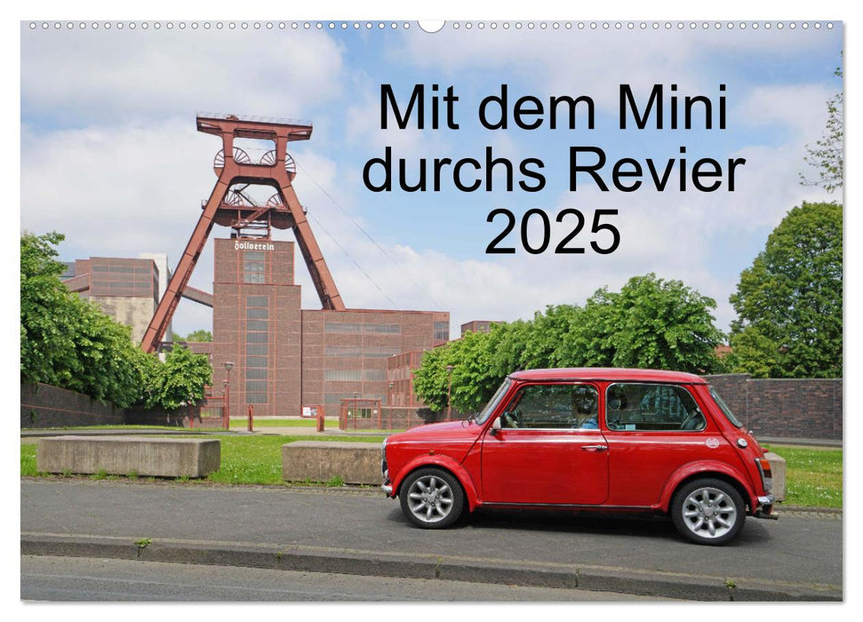 Mit dem Mini durchs Revier (CALVENDO Wandkalender 2025)