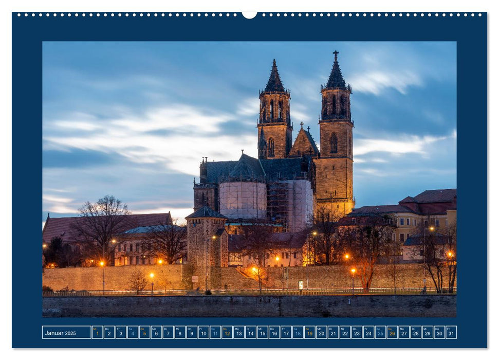 Magdeburg (CALVENDO Premium Wandkalender 2025)