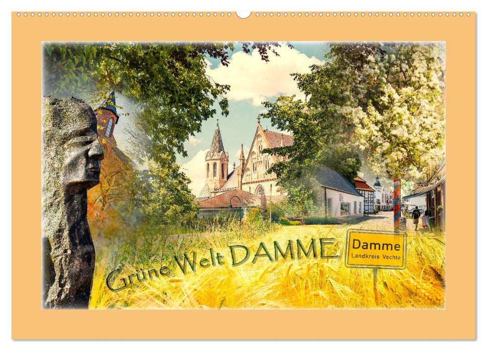 Grüne Welt DAMME (CALVENDO Wandkalender 2025)