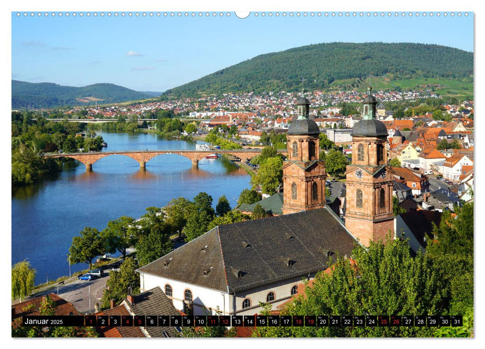 Miltenberg. Sehenswürdigkeiten. (CALVENDO Premium Wandkalender 2025)