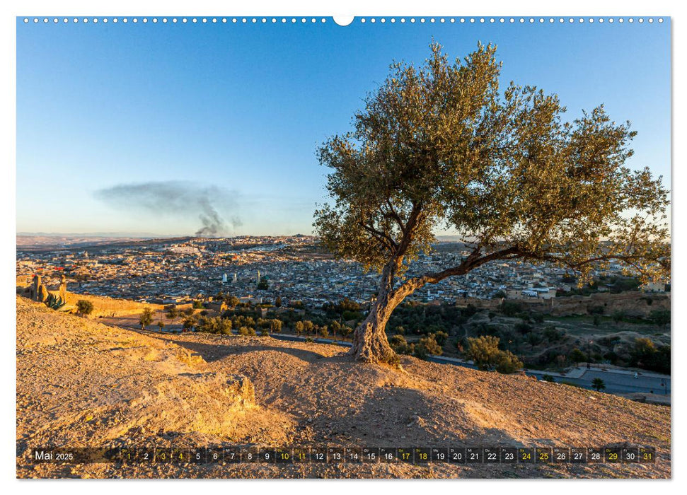 Fès - Marokko wie im Mittelalter (CALVENDO Wandkalender 2025)