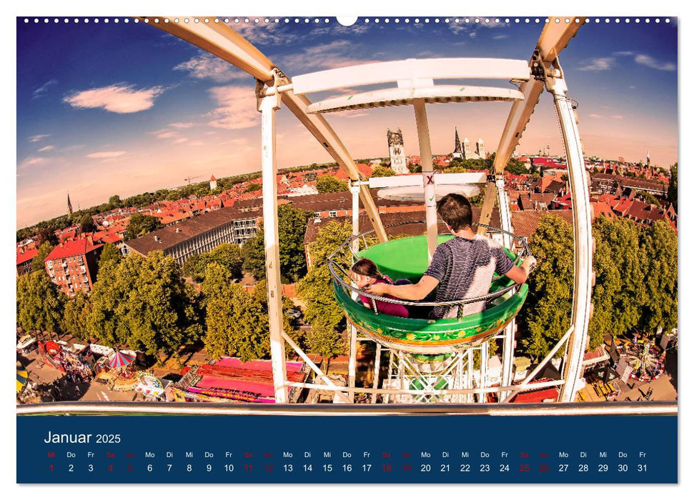 Abenteuer Münster - Echt jovel! (CALVENDO Premium Wandkalender 2025)