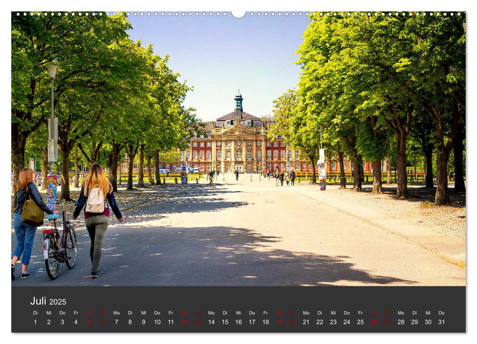 Abenteuer Münster - Echt jovel! (CALVENDO Premium Wandkalender 2025)