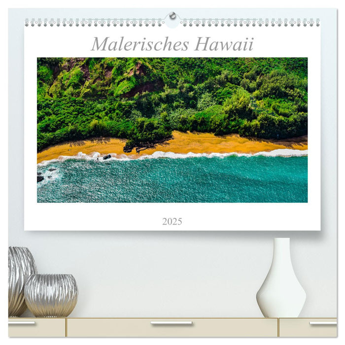 Malerisches Hawaii (CALVENDO Premium Wandkalender 2025)