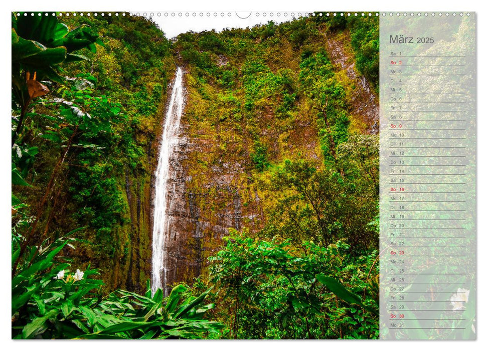 Malerisches Hawaii (CALVENDO Premium Wandkalender 2025)