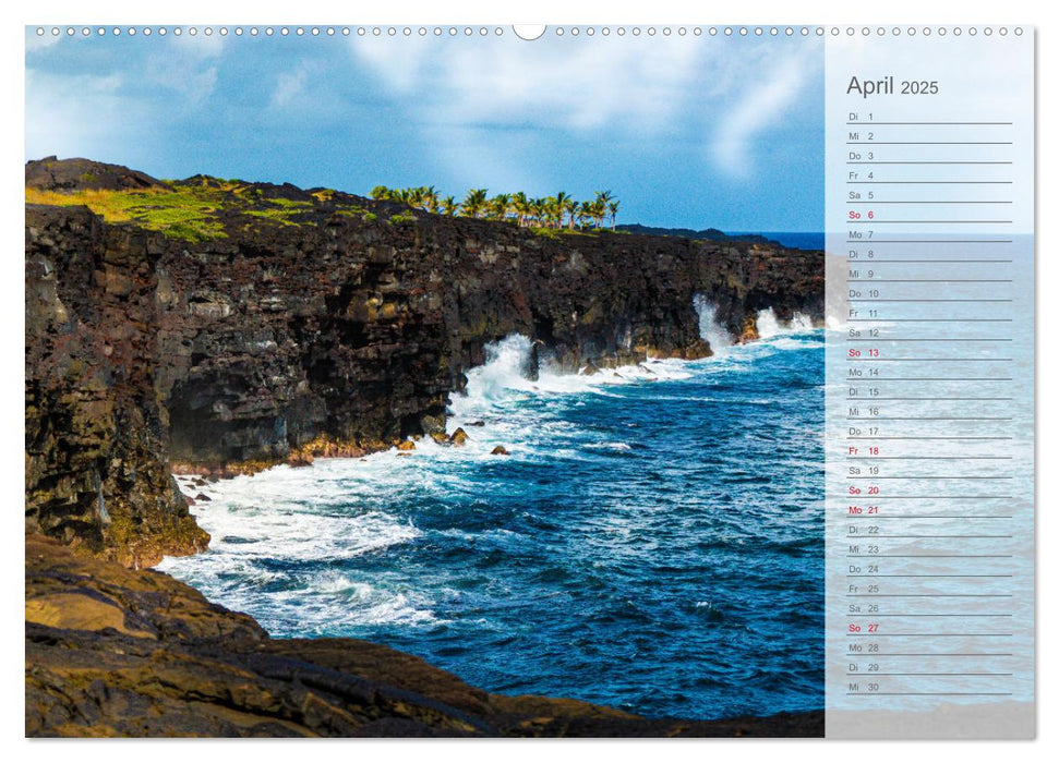 Malerisches Hawaii (CALVENDO Premium Wandkalender 2025)