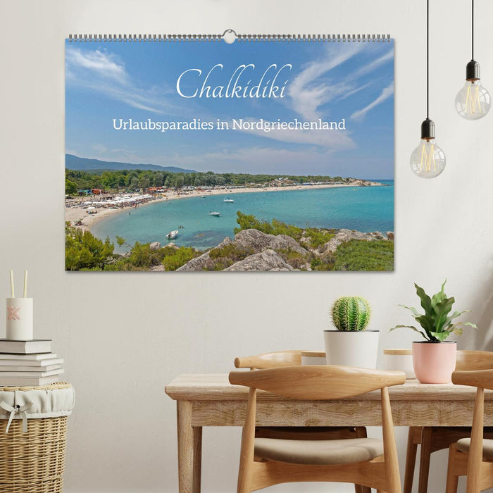 Chalkidiki - Urlaubsparadies in Nordgriechenland (CALVENDO Wandkalender 2025)