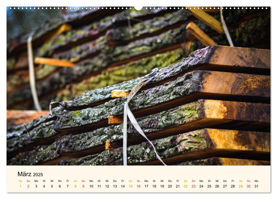 Faszination Holz (CALVENDO Premium Wandkalender 2025)