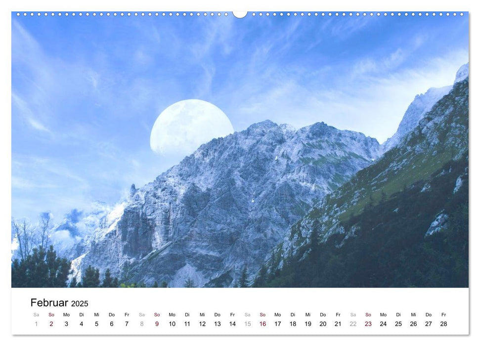 Magische Alpen (CALVENDO Premium Wandkalender 2025)