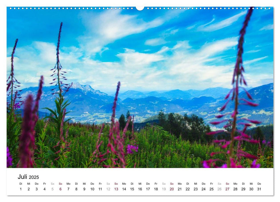 Magische Alpen (CALVENDO Premium Wandkalender 2025)