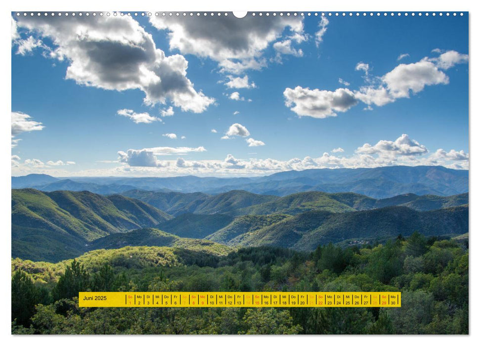 Der Nationalpark Cevennen - Frankreichs wilder Süden (CALVENDO Premium Wandkalender 2025)