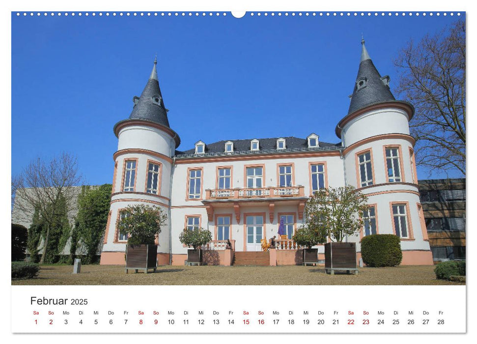 Schlösser im Taunus (CALVENDO Premium Wandkalender 2025)