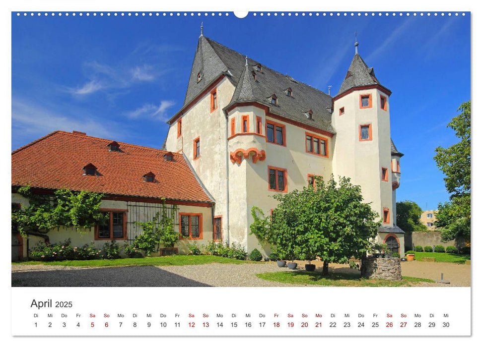 Schlösser im Taunus (CALVENDO Premium Wandkalender 2025)