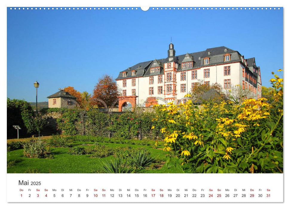 Schlösser im Taunus (CALVENDO Premium Wandkalender 2025)