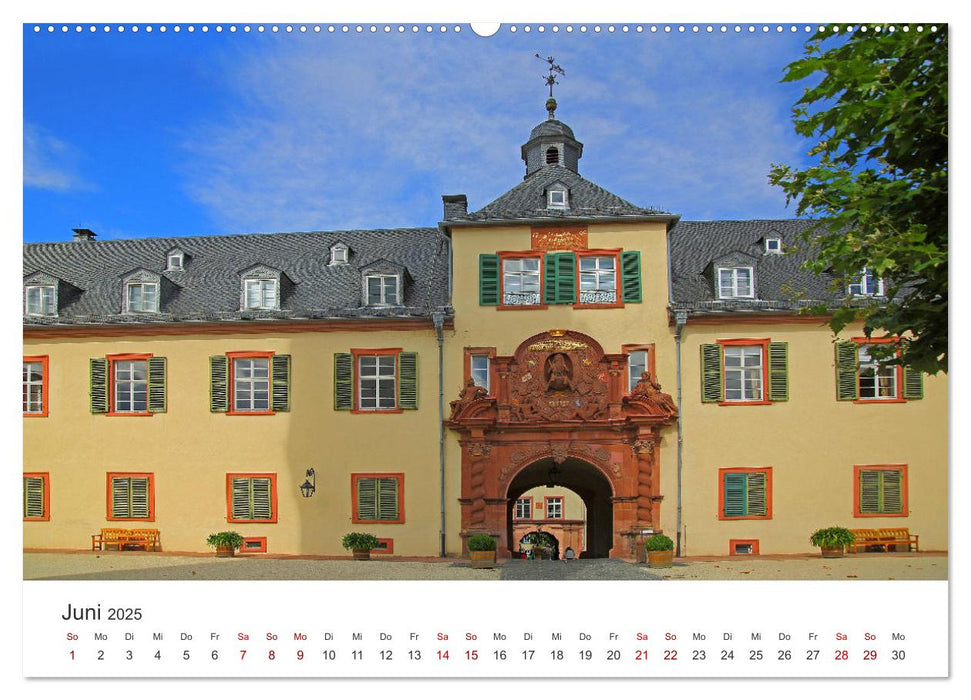 Schlösser im Taunus (CALVENDO Premium Wandkalender 2025)