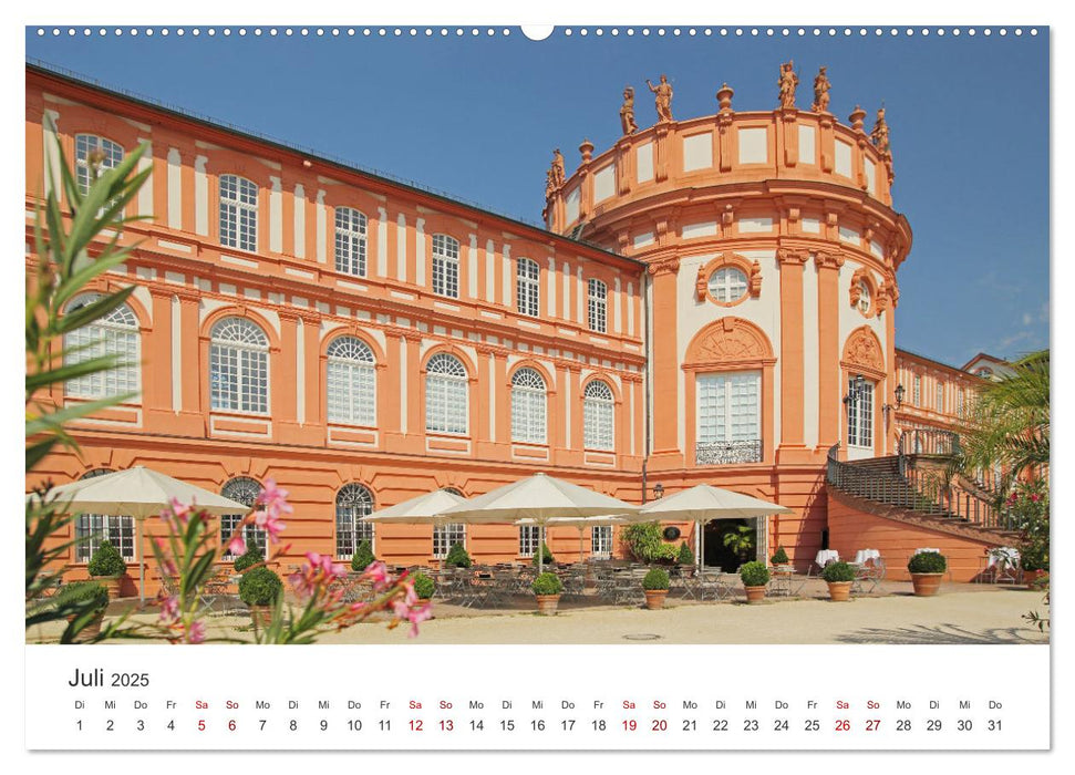 Schlösser im Taunus (CALVENDO Premium Wandkalender 2025)