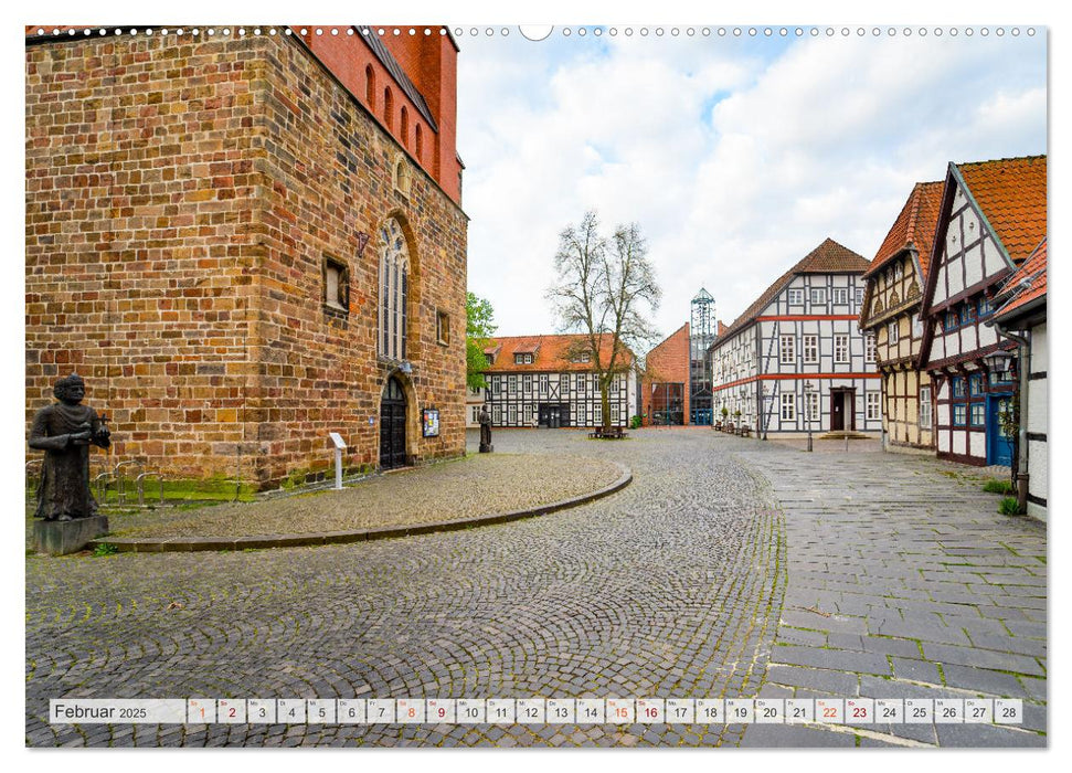 Nienburg Weser Impressionen (CALVENDO Premium Wandkalender 2025)