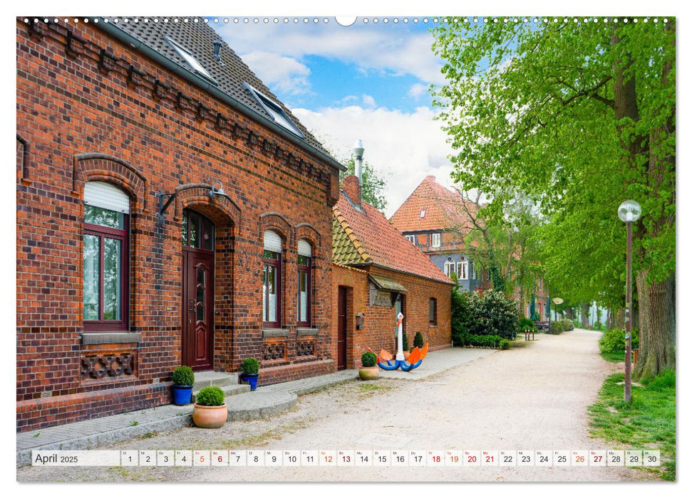 Nienburg Weser Impressionen (CALVENDO Premium Wandkalender 2025)